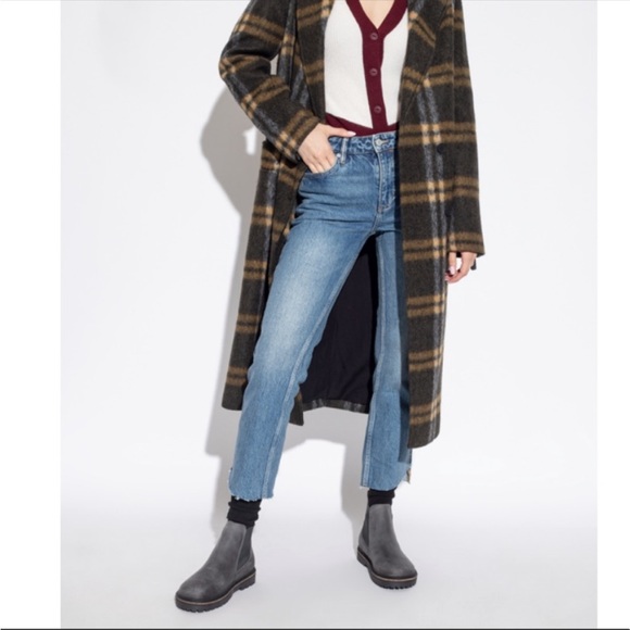 BIRKENSTOCK Stalon BOOTS Graphite Grey Nubuck Leather Size 38 / 7 - Picture 2 of 8